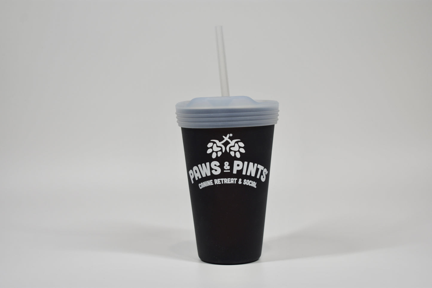 Silipint with Lid & Straw