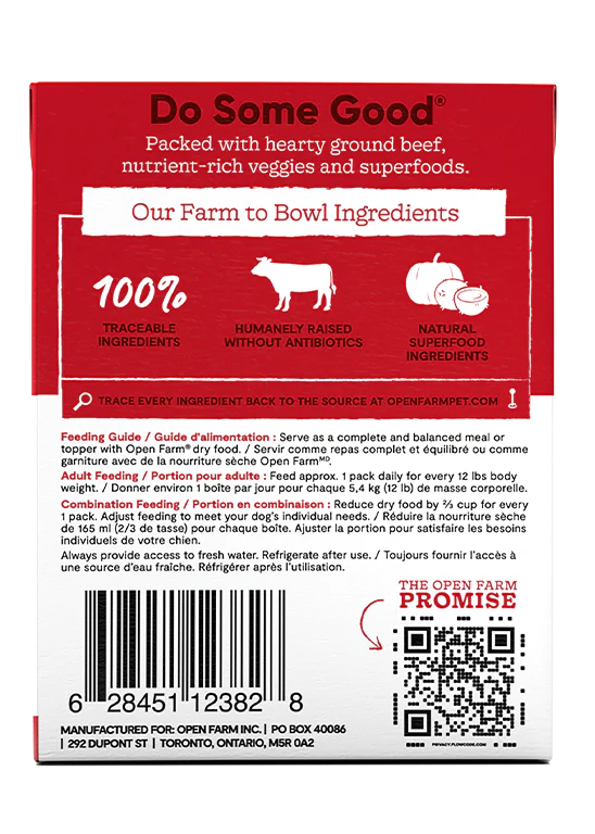 Open Farm Rustic Stew, Grass-Fed Beef