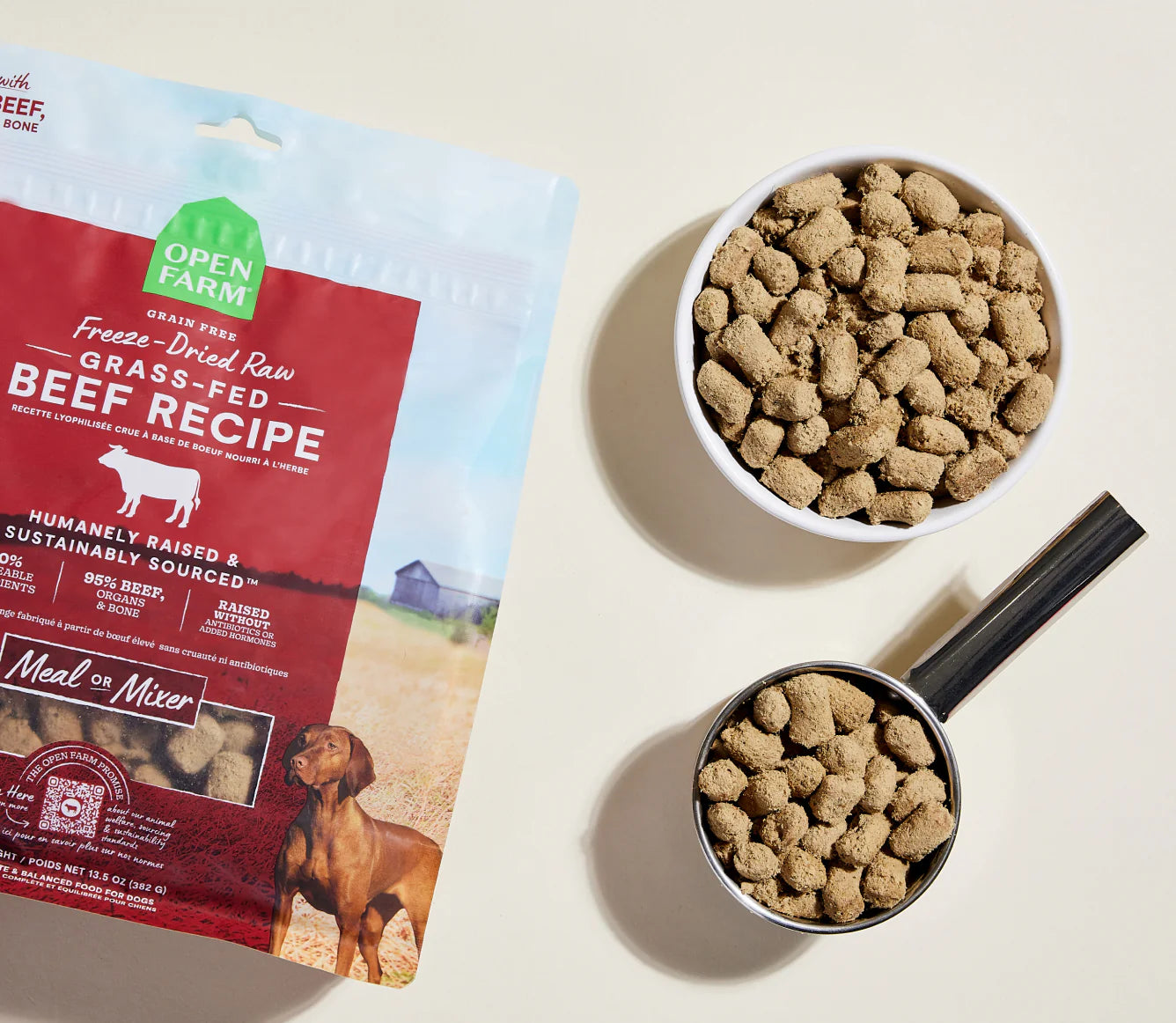 Open Farm Freeze Dried Morsels, Grass-Fed Beef