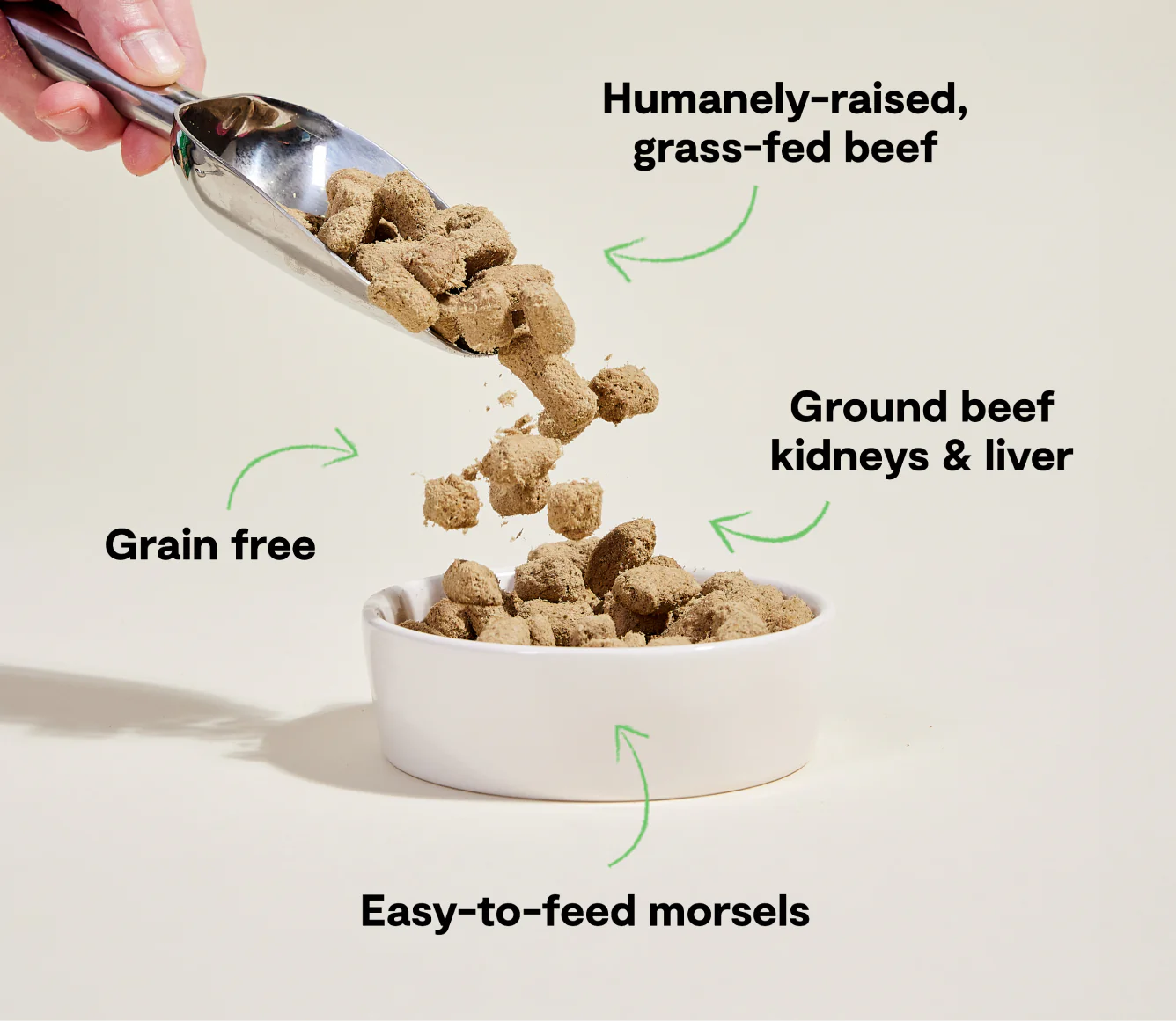 Open Farm Freeze Dried Morsels, Grass-Fed Beef