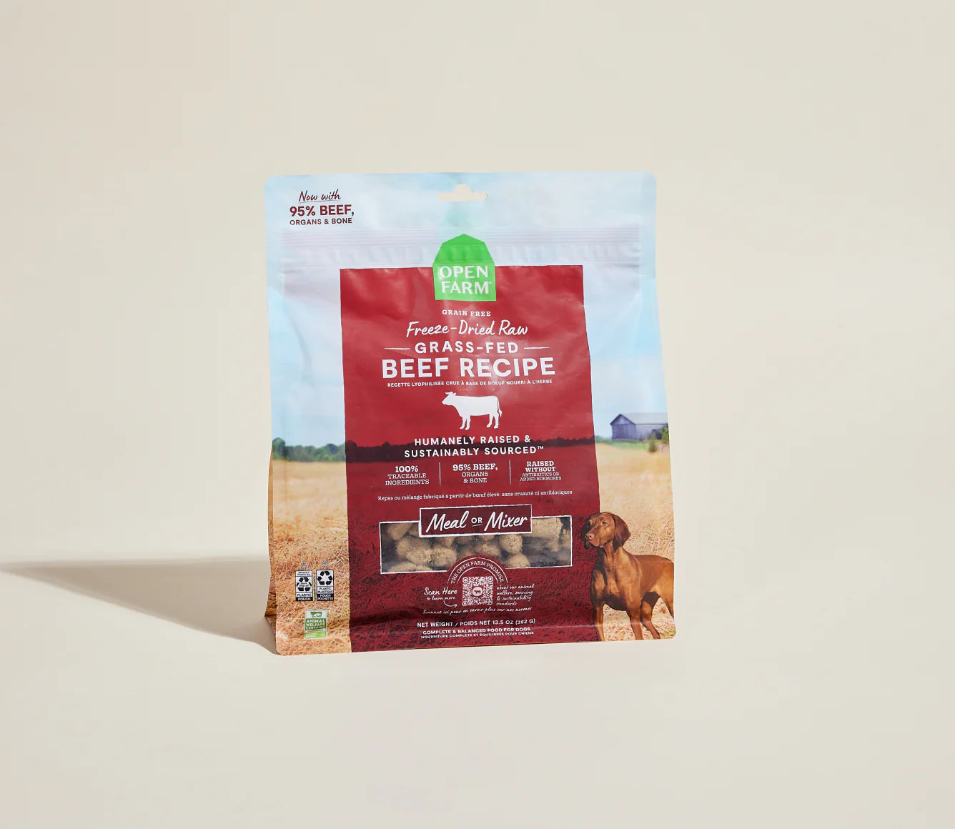 Open Farm Freeze Dried Morsels, Grass-Fed Beef