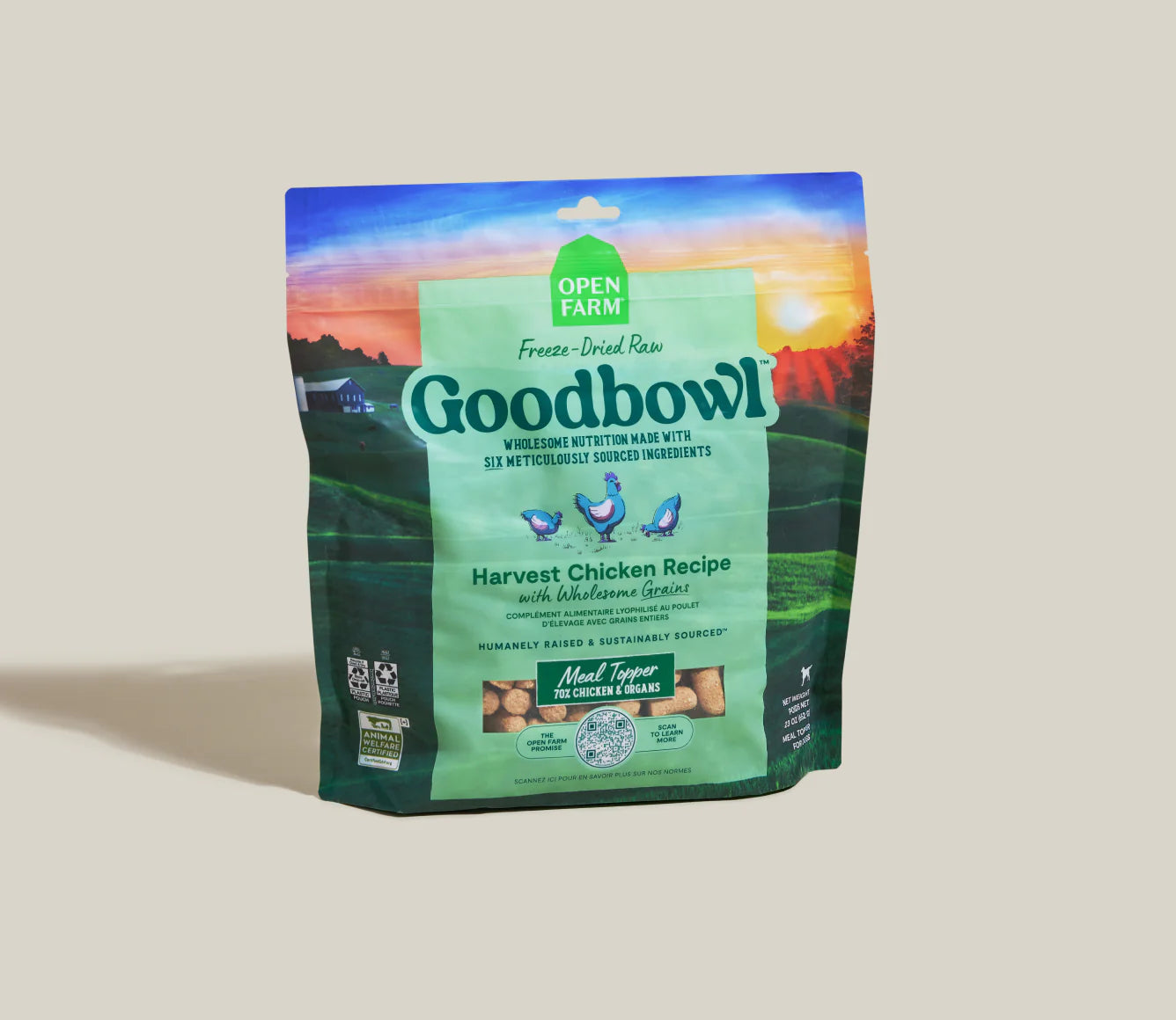 Open Farm Goodbowl Freeze Dried Raw Morsels, Harvest Chicken