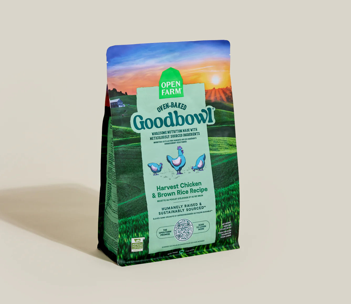 Open Farm Goodbowl Dog Kibble, Harvest Chicken & Brown Rice