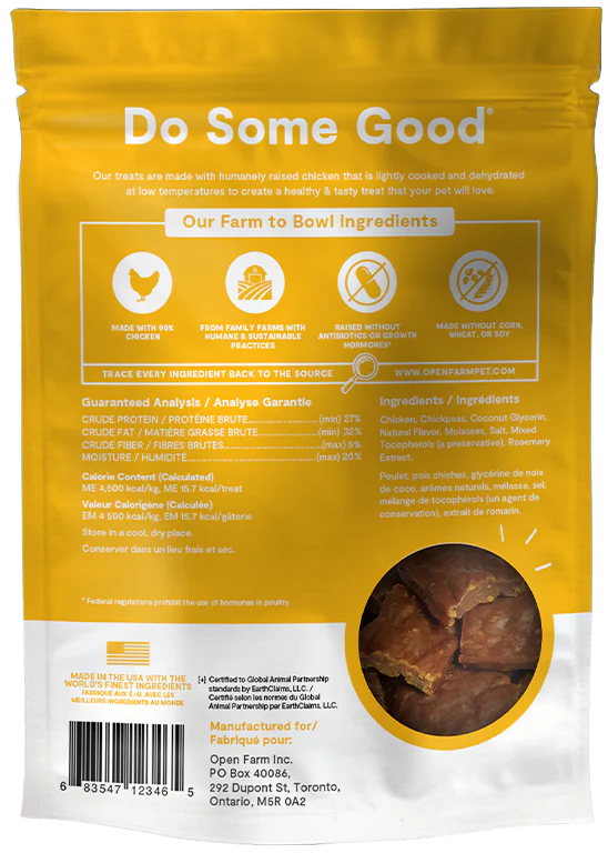 Open Farm Dehydrated Treats, Chicken