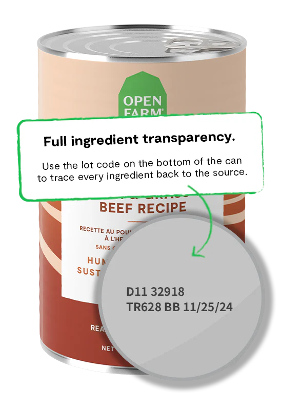 Open Farm Pâté, Chicken & Grass-Fed Beef