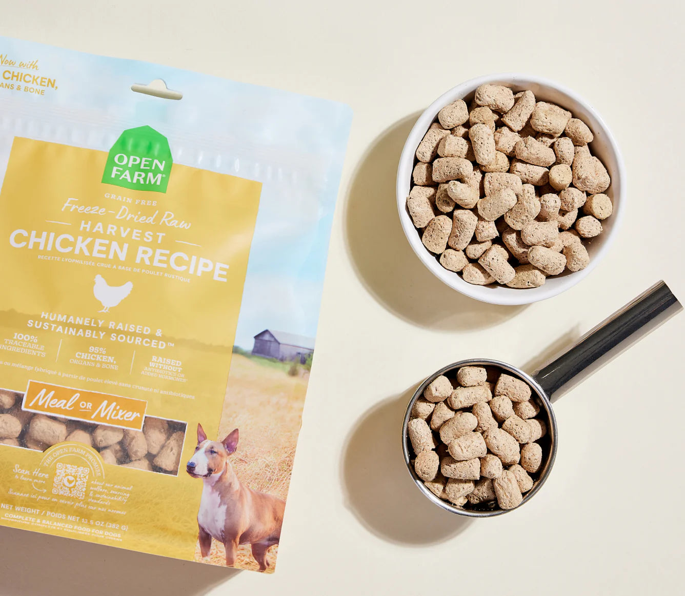 Open Farm Freeze Dried Raw Morsels, Harvest Chicken