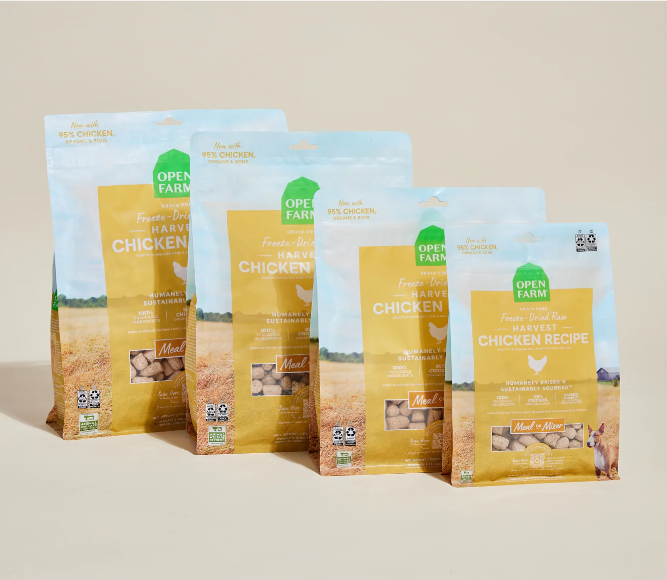 Open Farm Freeze Dried Raw Morsels, Harvest Chicken