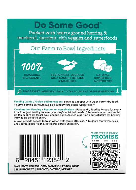 Open Farm Rustic Stew, Herring & Mackerel