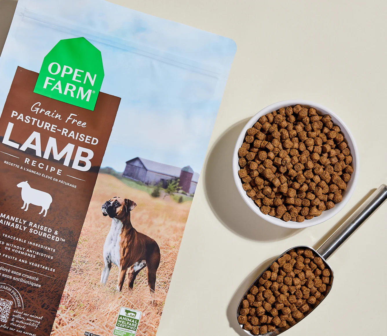 Open Farm Grain-Free Kibble, Pasture-Raised Lamb