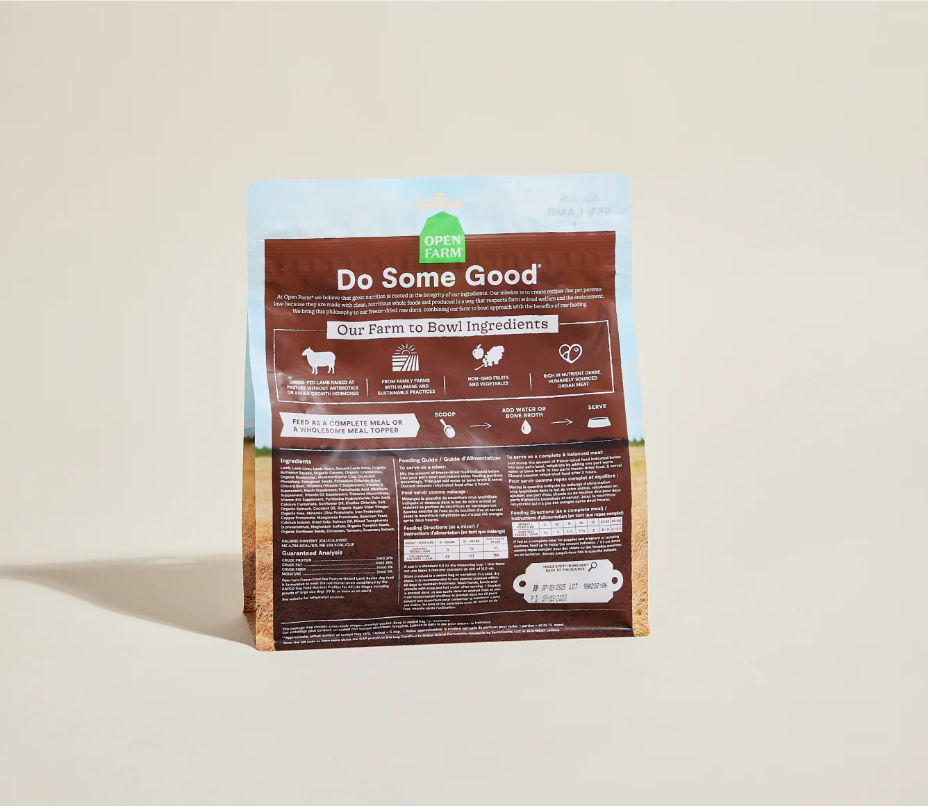 Open Farm Freeze Dried Raw Morsels, Lamb