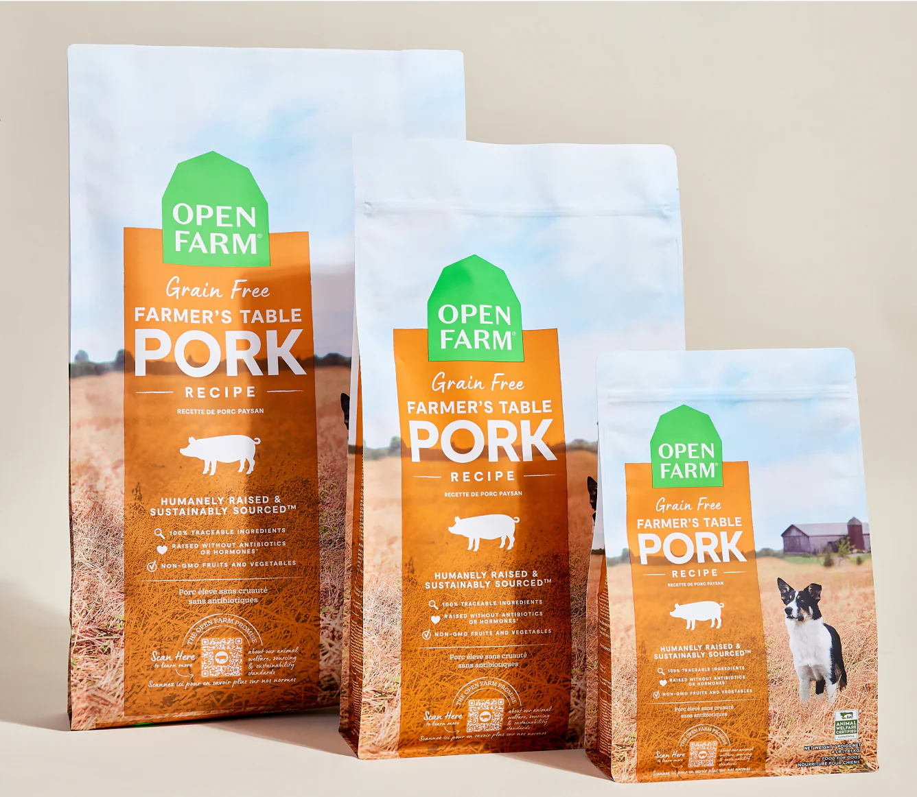 Open Farm Grain-Free Kibble, Farmer's Table Pork