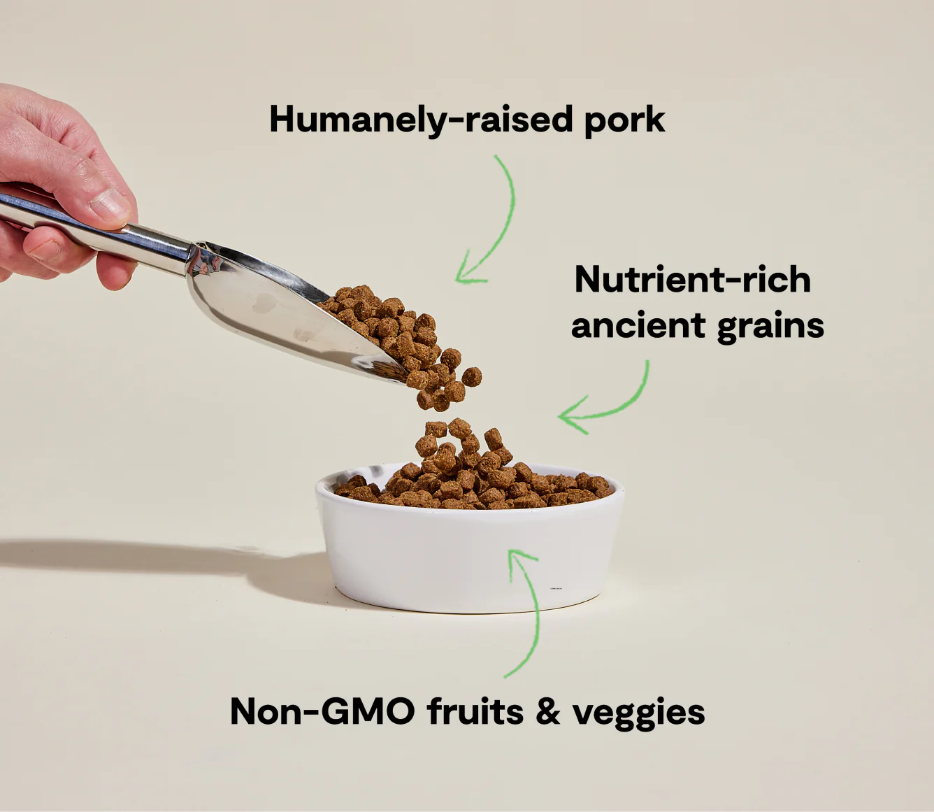 Open Farm Ancient Grains Kibble, Farmer's Table Pork