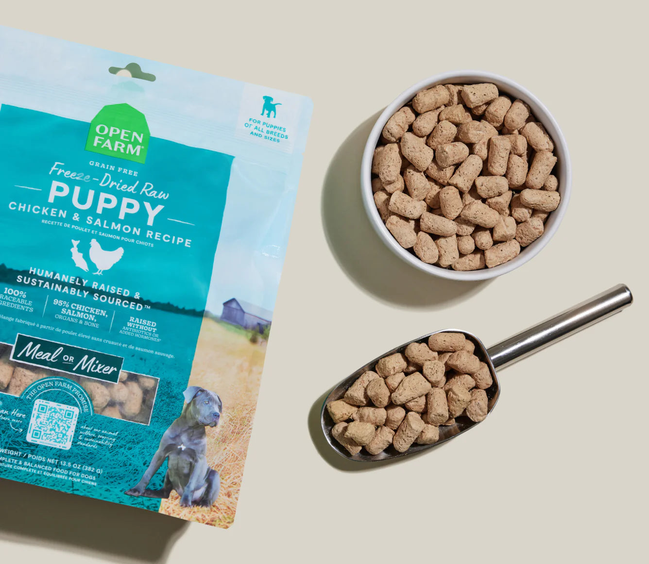Open Farm Freeze Dried Raw Morsels, Puppy