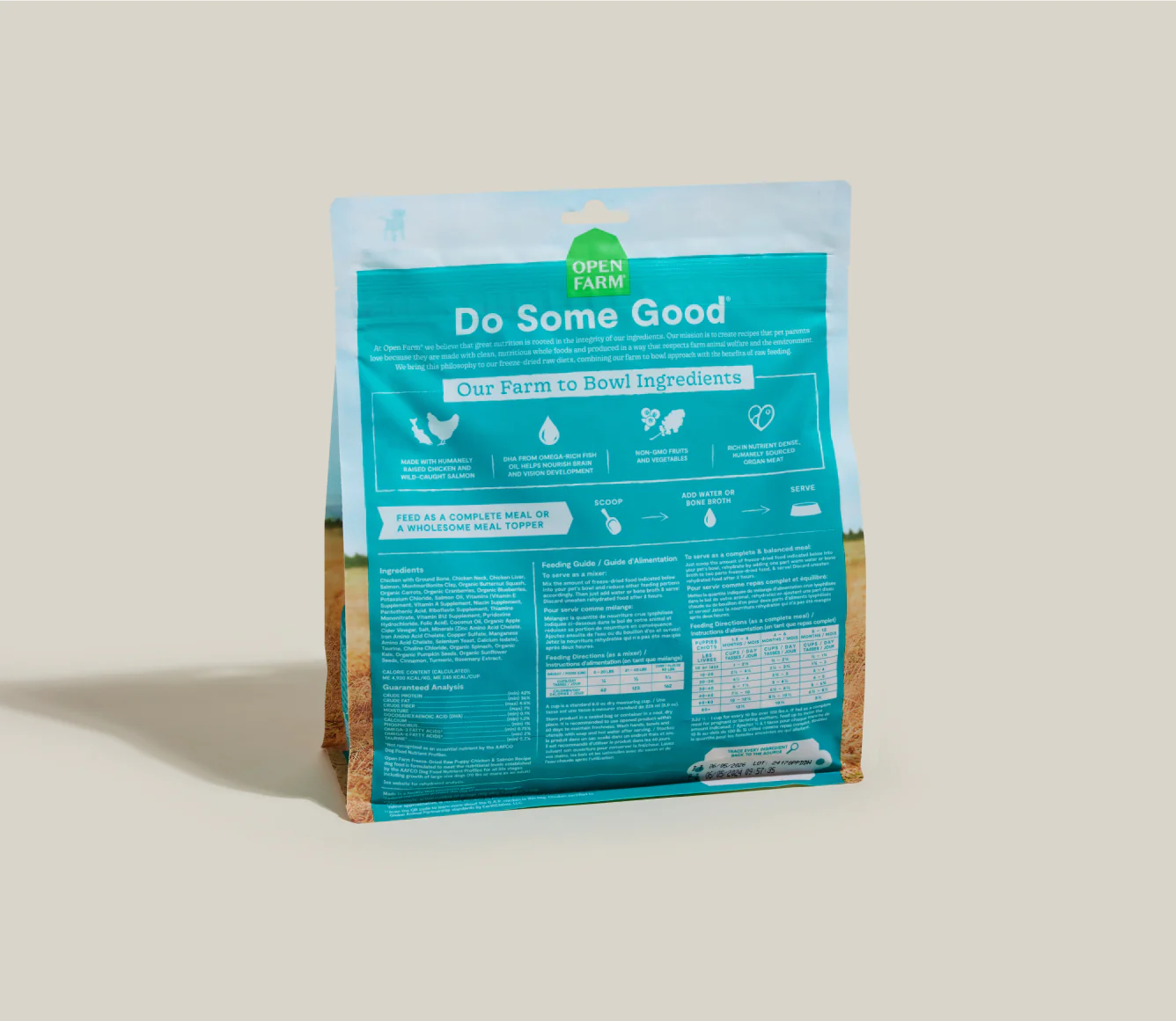 Open Farm Freeze Dried Raw Morsels, Puppy