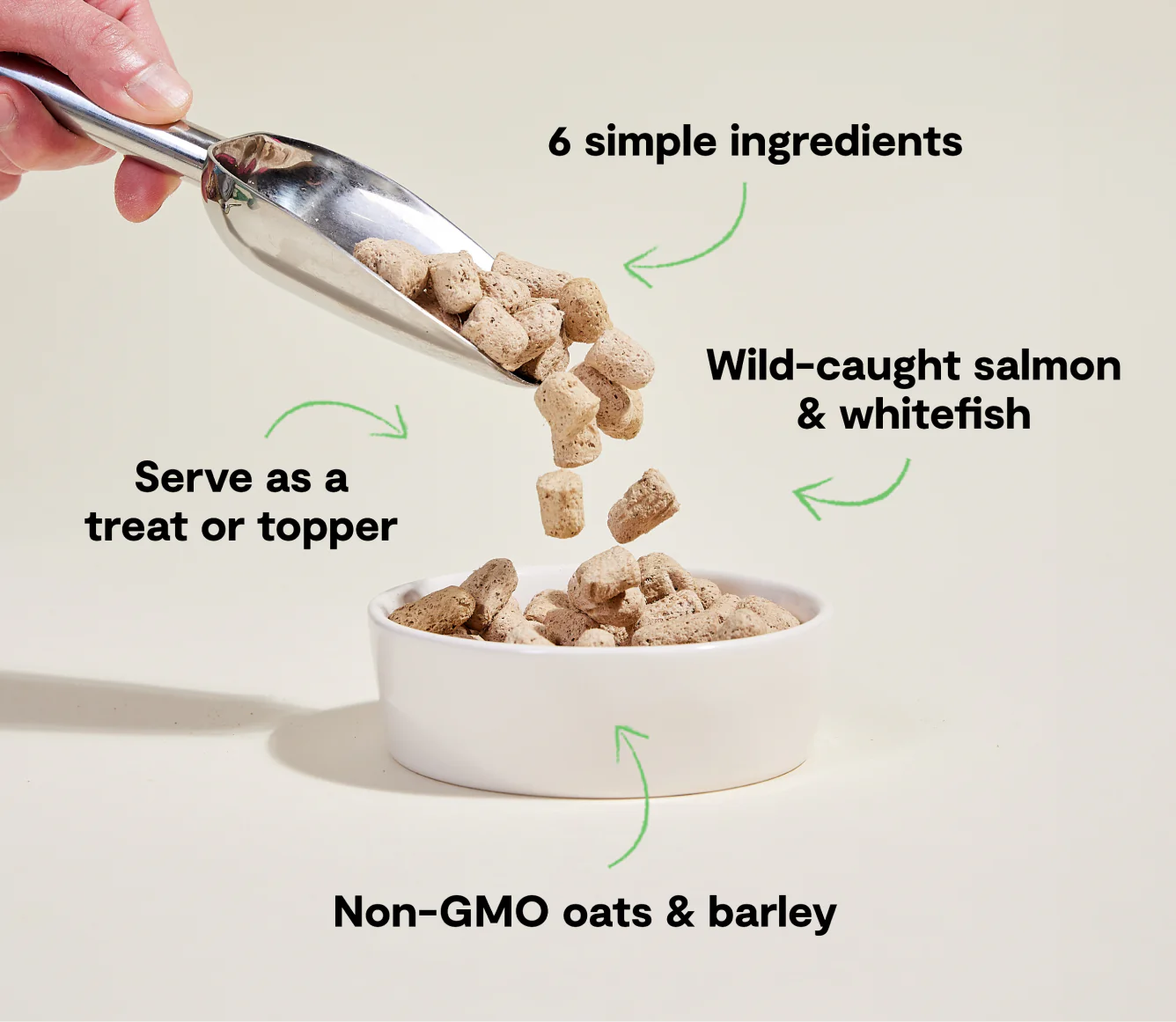 Open Farm Goodbowl Freeze Dried Raw Morsels, Wild-Caught Salmon