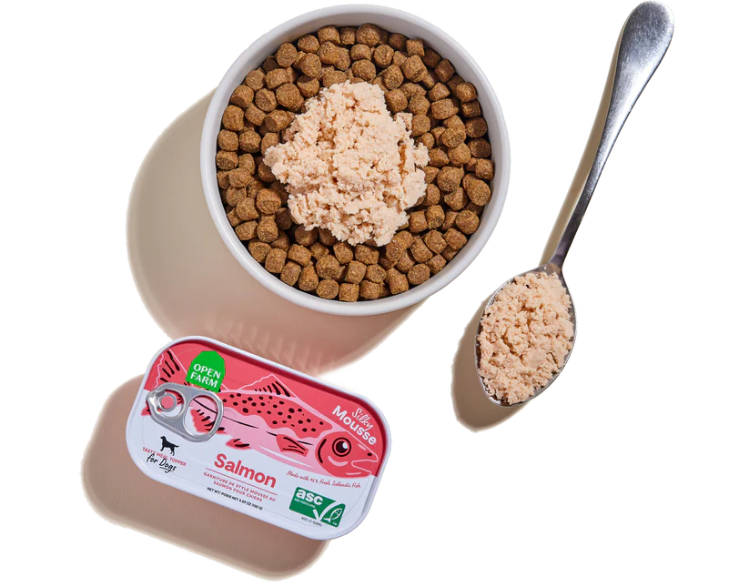 Open Farm Silky Mousse Toppers, Salmon