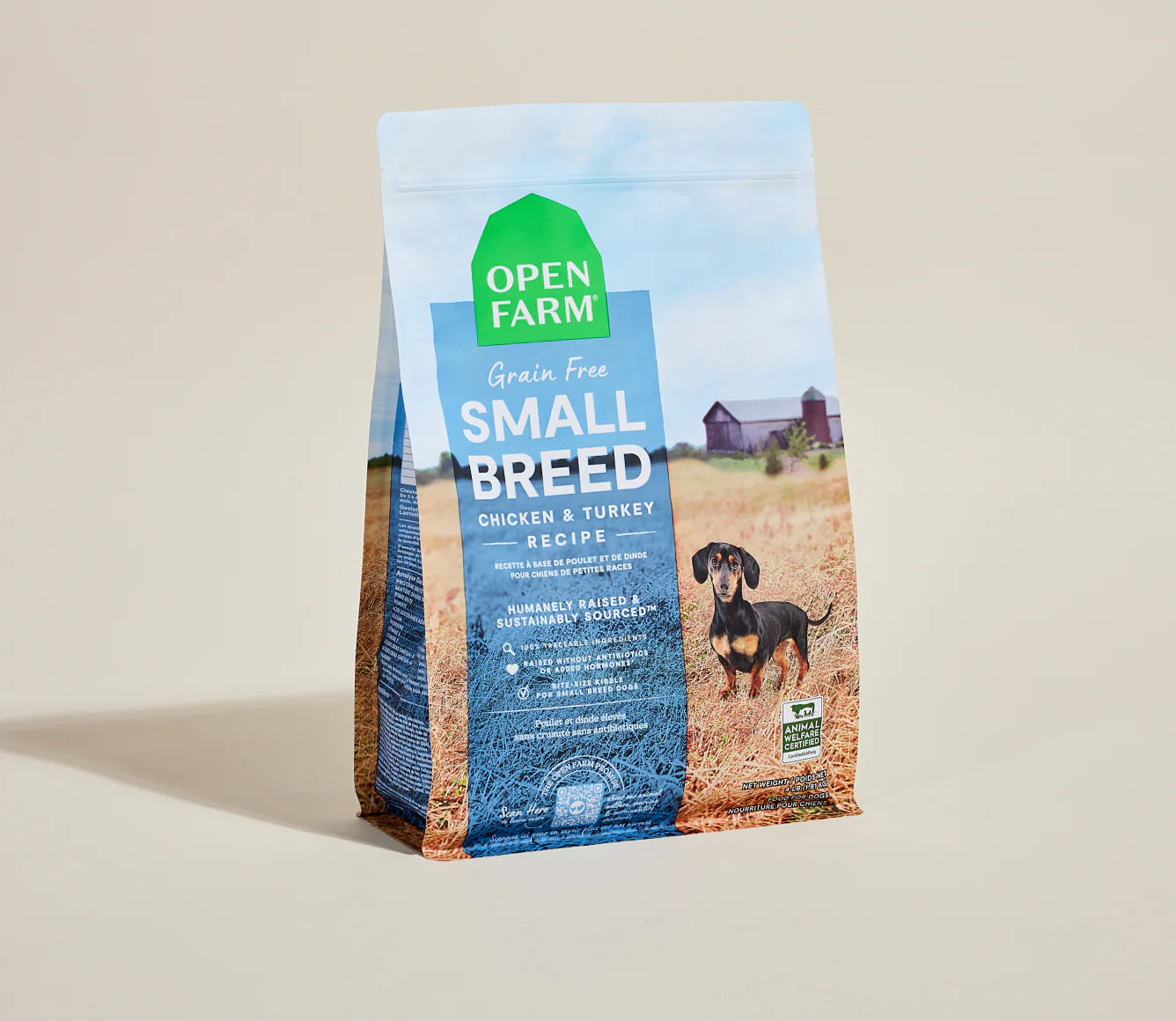 Open Farm Grain-Free Kibble, Small Breed