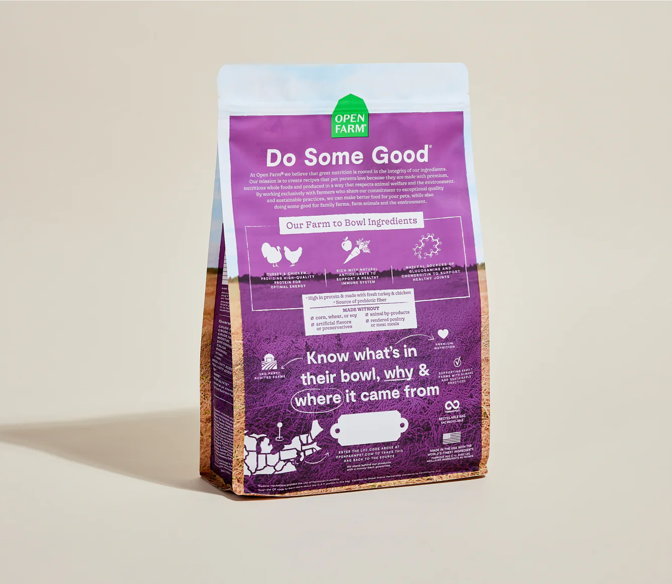 Open Farm Grain-Free Kibble, Senior