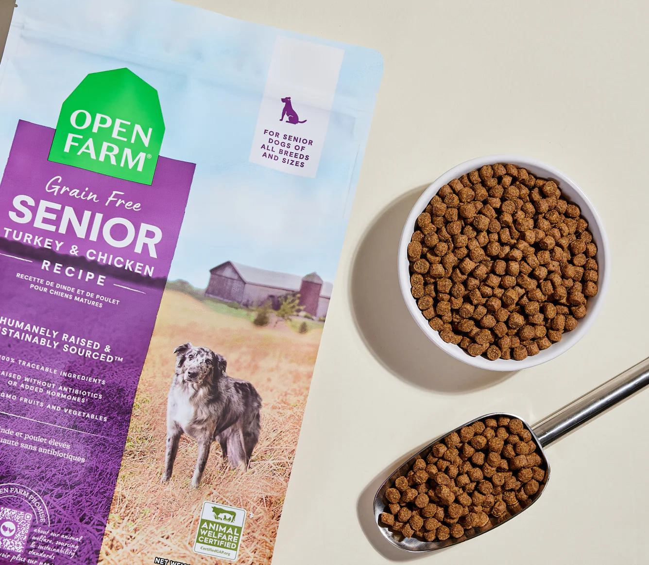 Open Farm Grain-Free Kibble, Senior