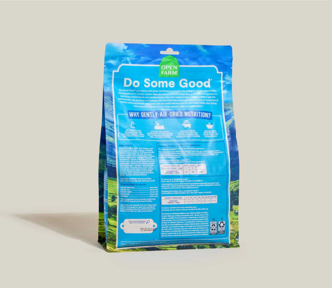 Open Farm Air Dried Recipe, Surf and Turf