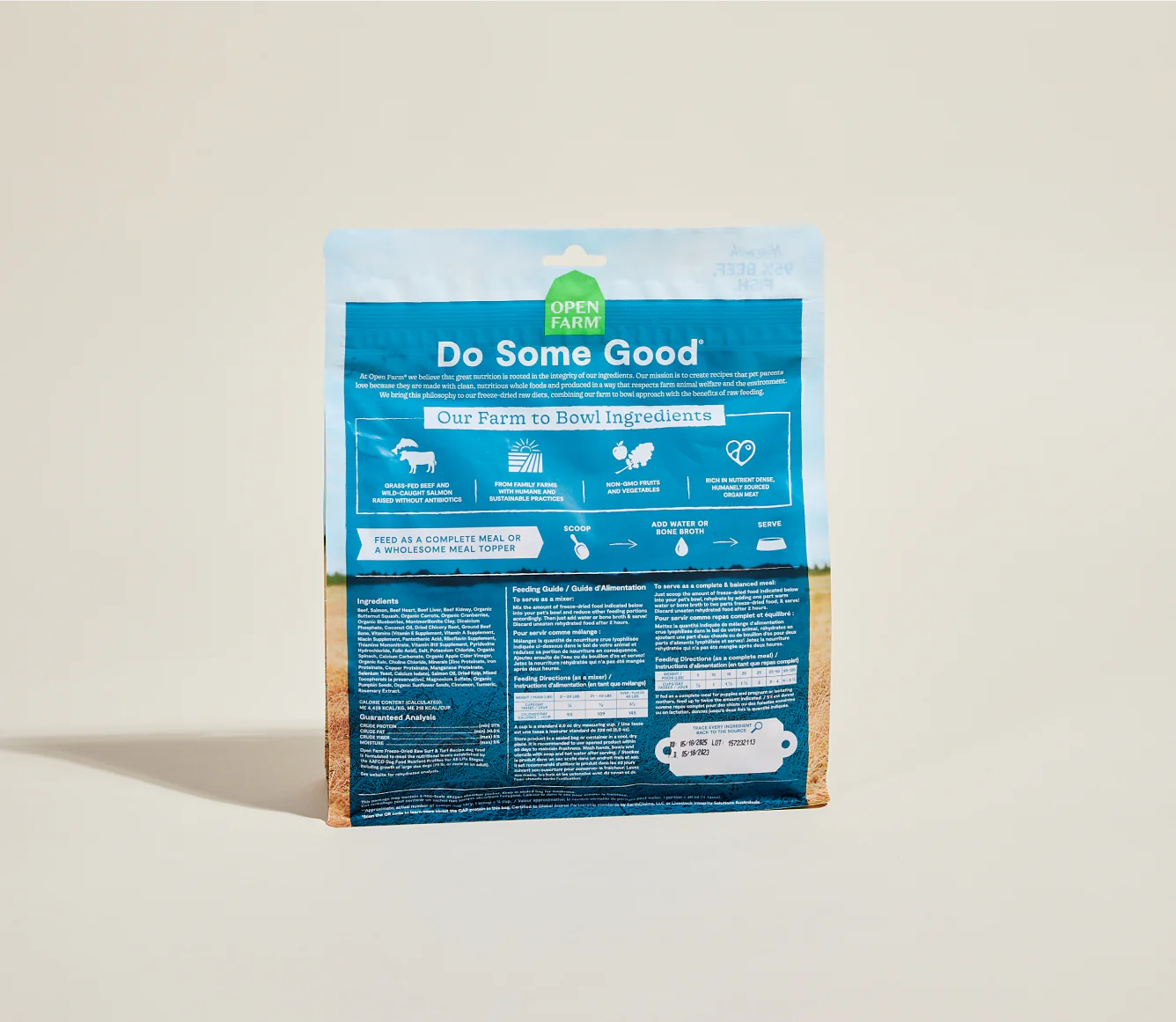 Open Farm Freeze Dried Raw Morsels, Surf & Turf