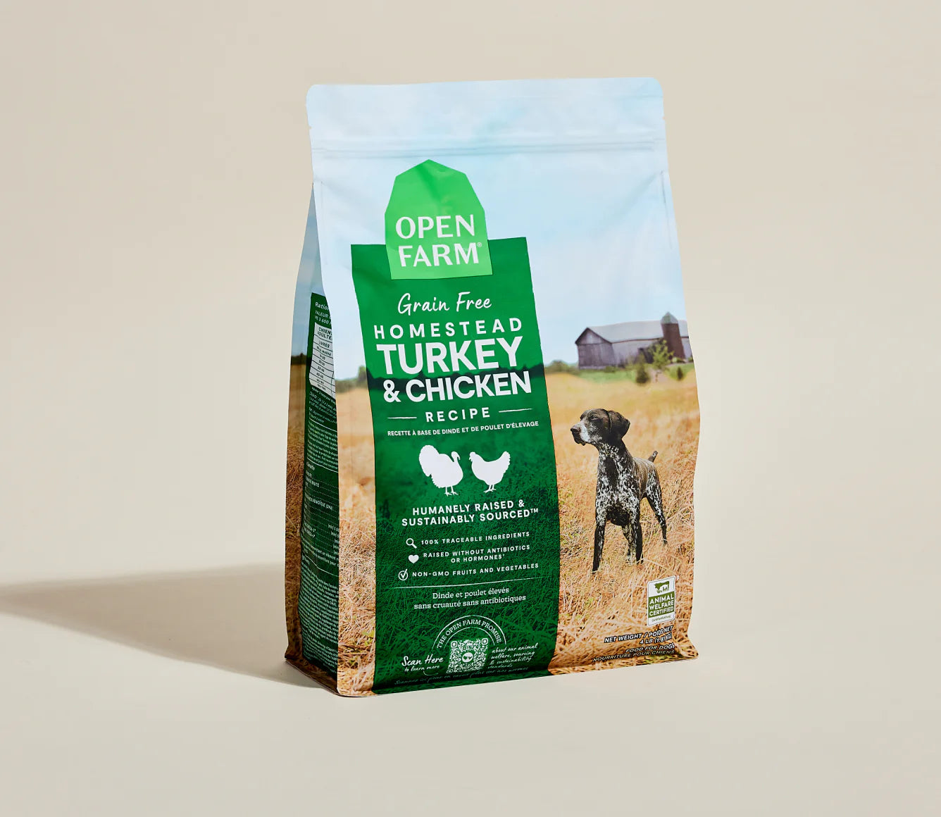 Open Farm Grain-Free Kibble, Homestead Turkey & Chicken