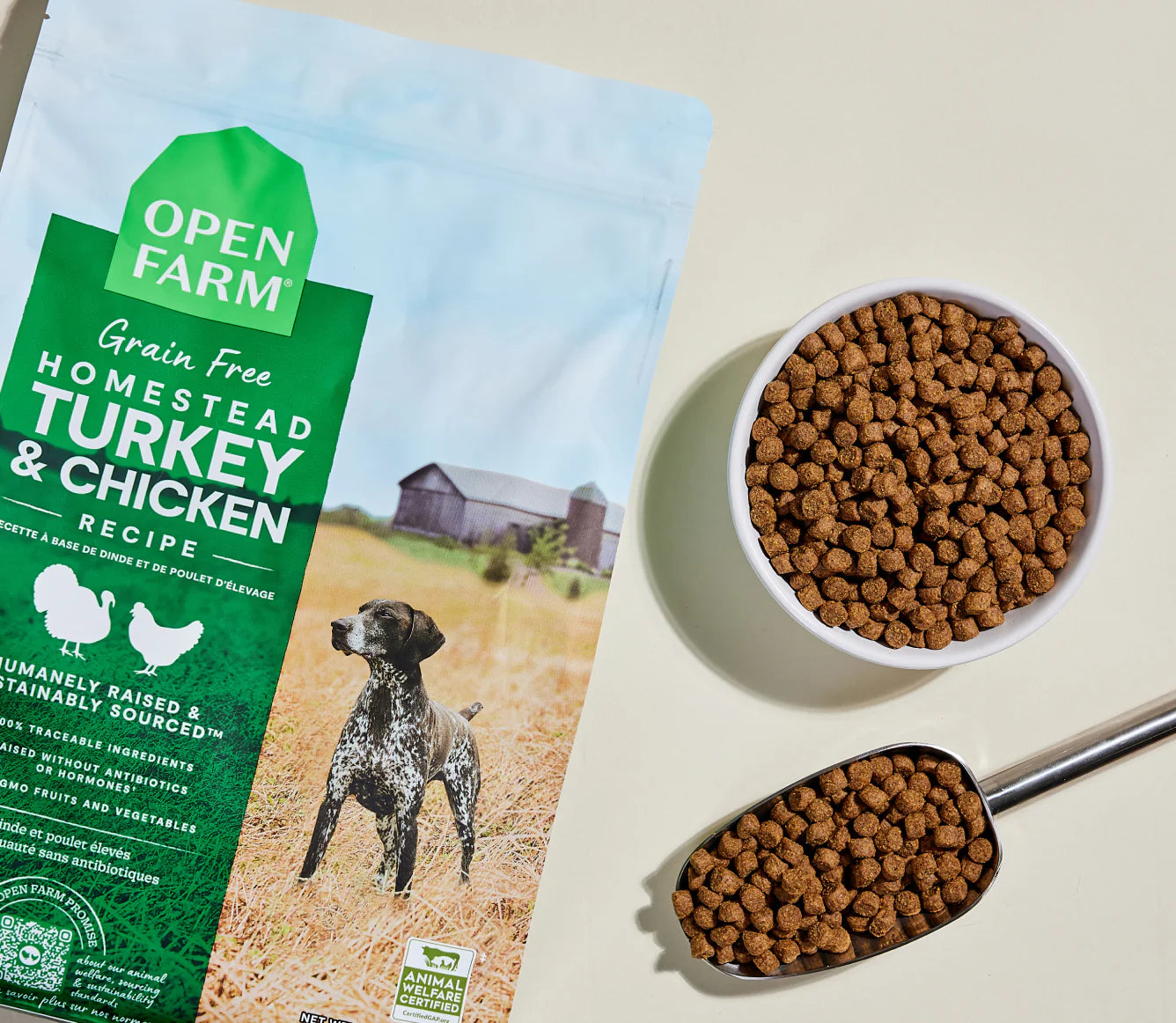 Open Farm Grain-Free Kibble, Homestead Turkey & Chicken