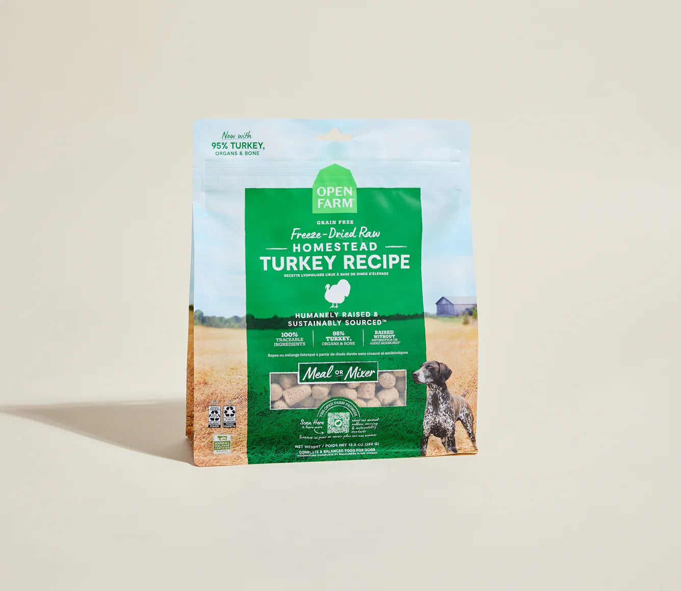 Open Farm Freeze Dried Raw Morsels, Homestead Turkey