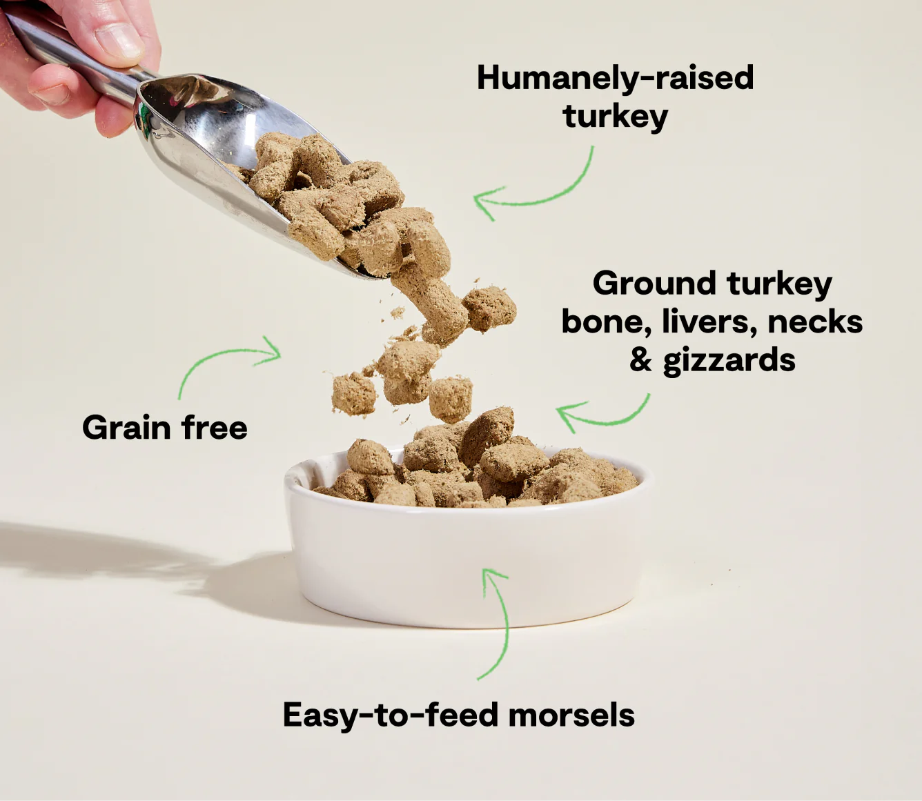 Open Farm Freeze Dried Raw Morsels, Homestead Turkey