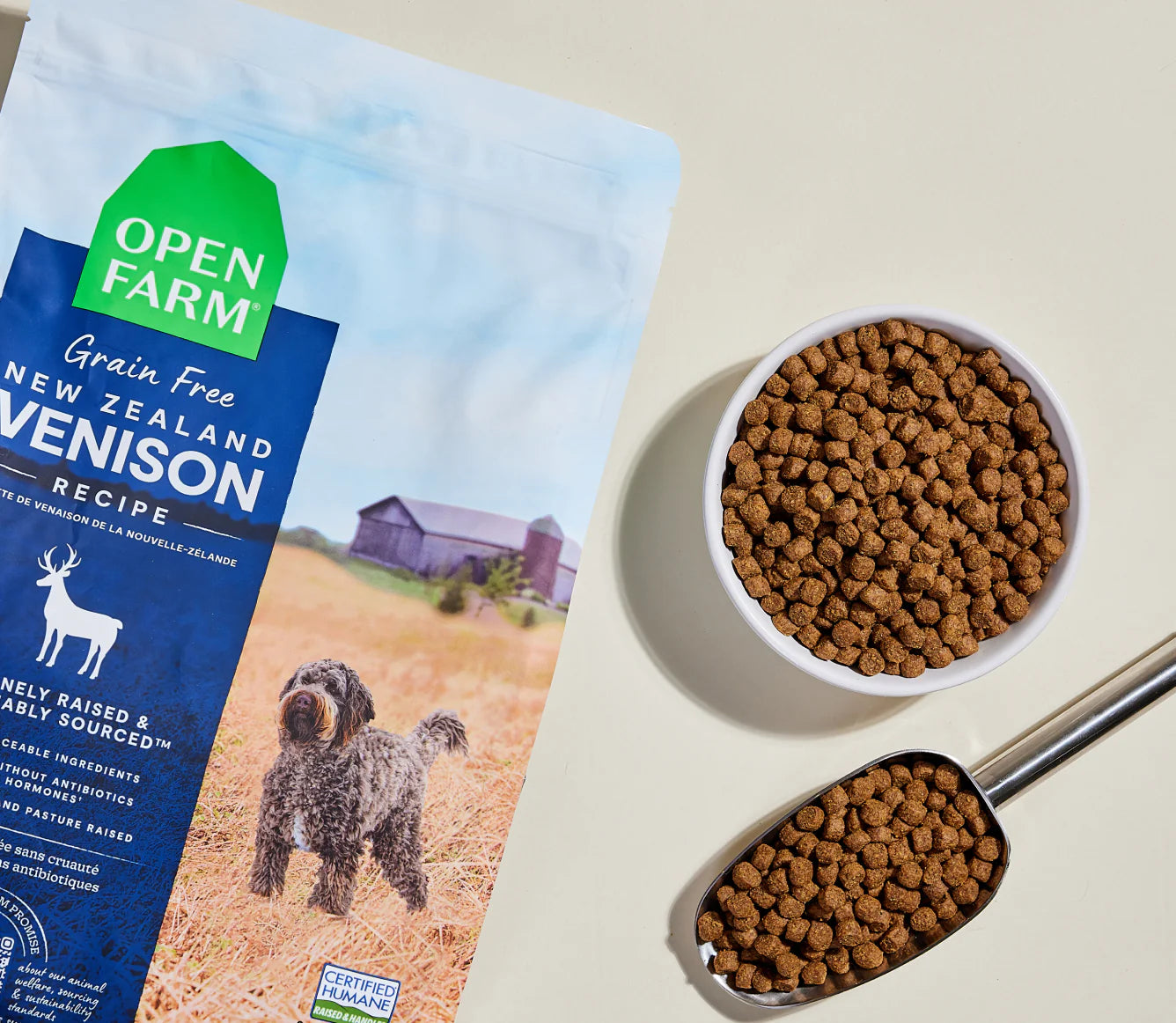 Open Farm Grain-Free Kibble, New Zealand Venison