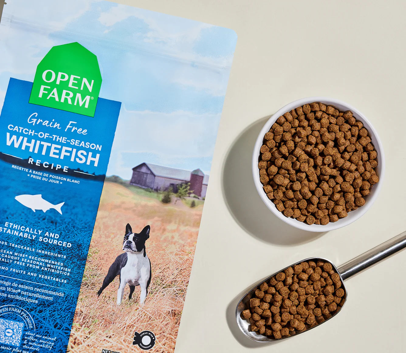 Open Farm Grain-Free Kibble, Catch-of-the-Season Whitefish