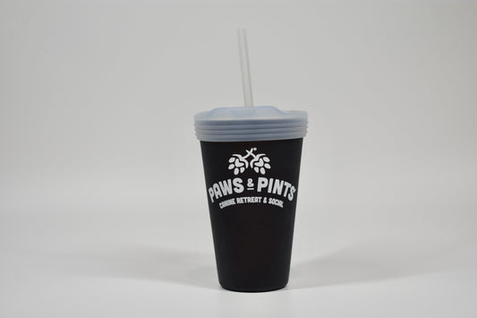 Silipint with Lid & Straw