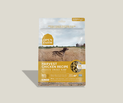 Open Farm Freeze Dried Raw Morsels, Harvest Chicken