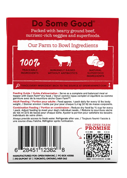 Open Farm Rustic Stew, Grass-Fed Beef