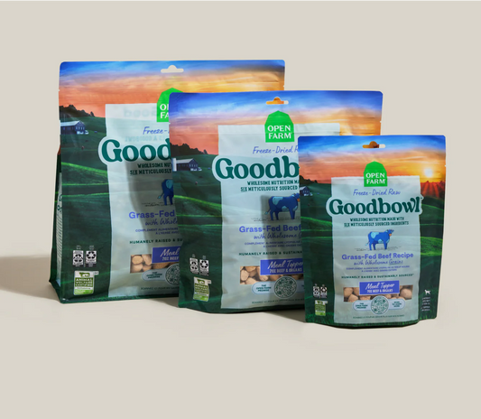 Open Farm Goodbowl Freeze Dried Raw Morsels, Grass-Fed Beef