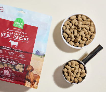 Open Farm Freeze Dried Morsels, Grass-Fed Beef