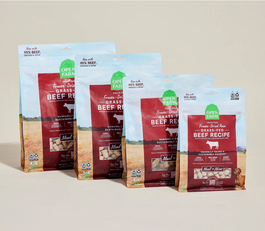 Open Farm Freeze Dried Morsels, Grass-Fed Beef