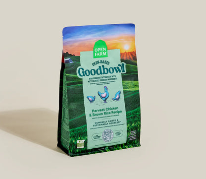Open Farm Goodbowl Dog Kibble, Harvest Chicken & Brown Rice