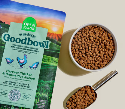 Open Farm Goodbowl Dog Kibble, Harvest Chicken & Brown Rice
