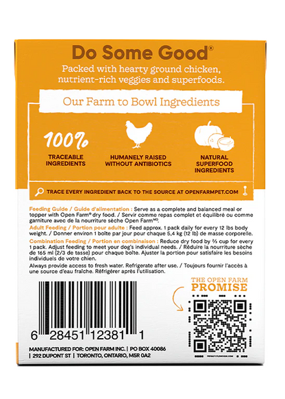 Open Farm Rustic Stew, Harvest Chicken