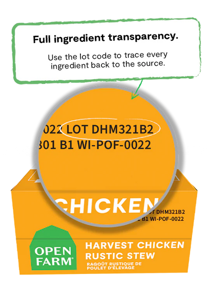 Open Farm Rustic Stew, Harvest Chicken