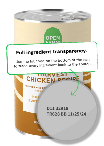 Open Farm Pâté, Harvest Chicken