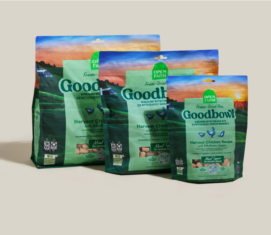 Open Farm Goodbowl Freeze Dried Raw Morsels, Harvest Chicken