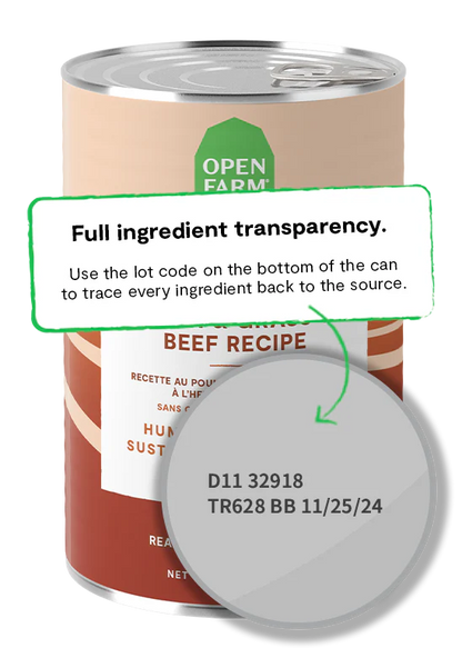 Open Farm Pâté, Chicken & Grass-Fed Beef