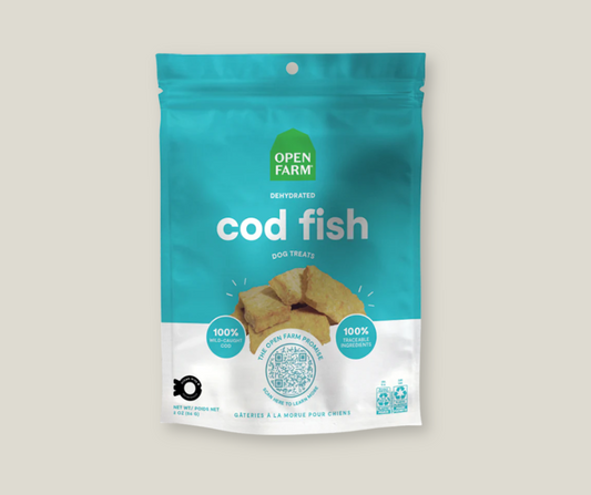Open Farm Dehydrated Treats, Cod Fish