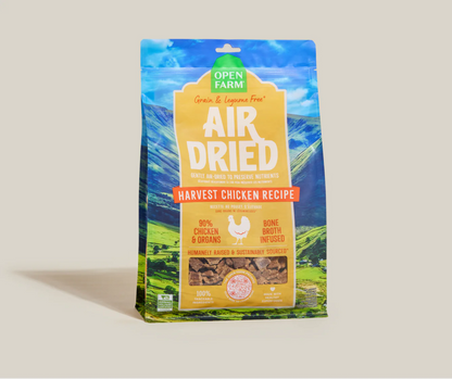Open Farm Air Dried Recipe, Harvest Chicken