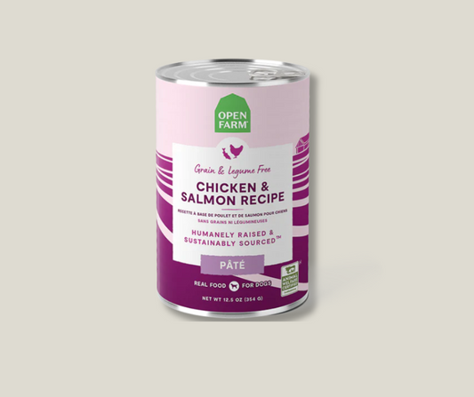 Open Farm Pâté, Chicken & Salmon