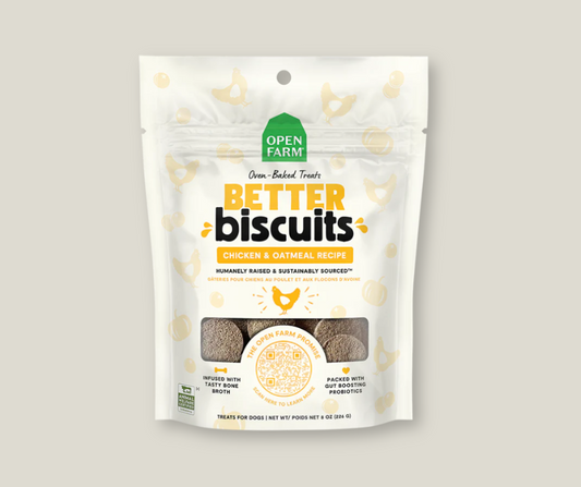 Open Farm Better Biscuits, Chicken & Oatmeal
