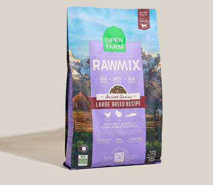 Open Farm RawMix with Ancient Grains Kibble, Large Breed