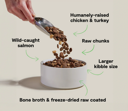 Open Farm RawMix with Ancient Grains Kibble, Large Breed